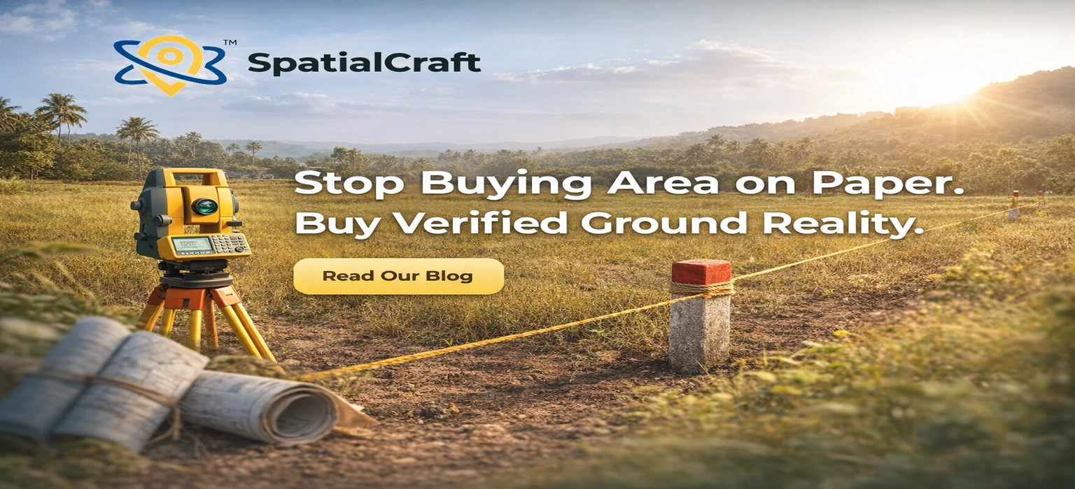Reality On Paper Stop Buying Area on Paper. Buy Verified Ground Reality. | Spatialcraft